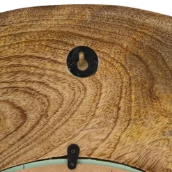 Natural Mango Wood Round Frame Mirror-Kirkland's Home Best