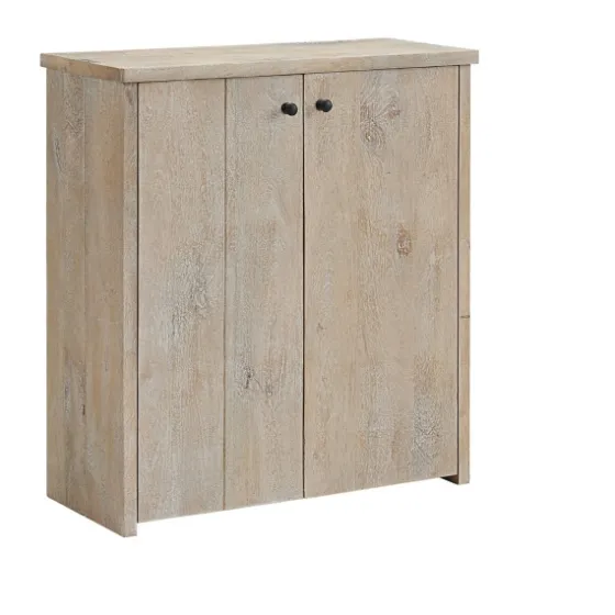 Natural Mango Wood Shoe Cubbie-Kirkland's Home Clearance