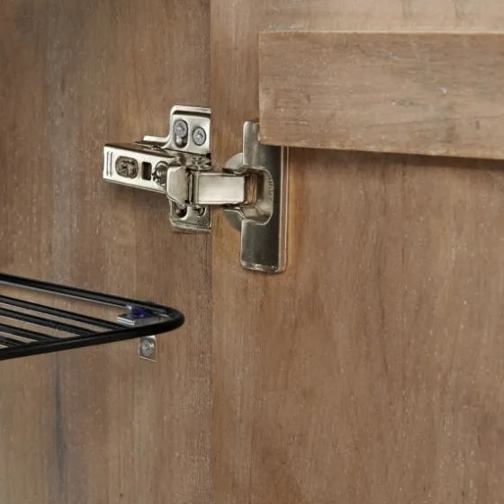 Natural Mango Wood Shoe Cubbie-Kirkland's Home Clearance