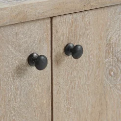 Natural Mango Wood Shoe Cubbie-Kirkland's Home Clearance
