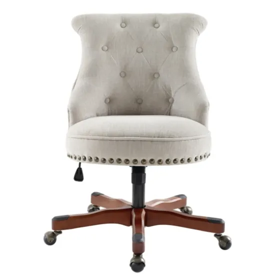 Natural Miller Tufted Office Chair-Kirkland's Home Best Sale