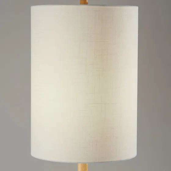 Natural Oak Wood Slim Floor Lamp-Kirkland's Home Store
