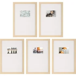 Natural Offset Mat 4X6 5-Pc. Gallery Wall Set-Kirkland's Home Flash Sale