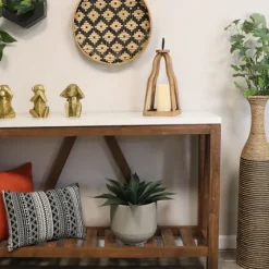 Natural Open Wood Frame Lantern-Kirkland's Home Best