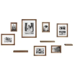 Natural 10-Pc. Gallery Wall Frame And Shelf Set-Kirkland's Home Fashion