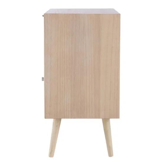 Natural Pine And Rat Single Door Cabinet-Kirkland's Home Outlet