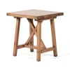 Natural Pine Wood Trellis Accent Table-Kirkland's Home Cheap