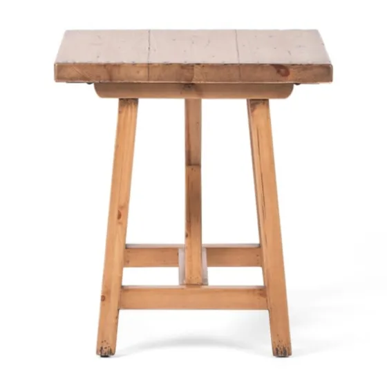 Natural Pine Wood Trellis Accent Table-Kirkland's Home Cheap