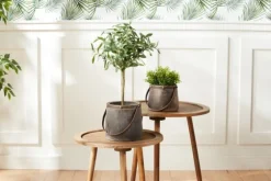 Natural Rat Tripod Accent Tables, Set Of 3-Kirkland's Home Cheap