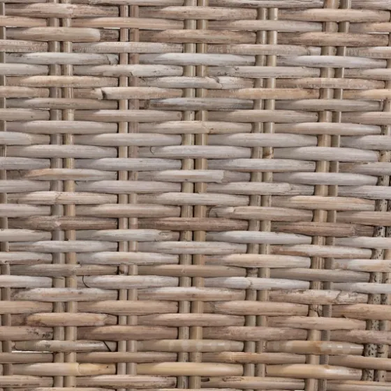 Natural Rattan Cutout Back Dining Chair-Kirkland's Home Fashion