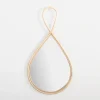 Natural Rattan Raindrop Wall Mirror-Kirkland's Home Online