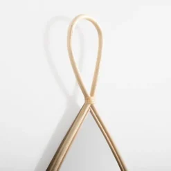 Natural Rattan Raindrop Wall Mirror-Kirkland's Home Online