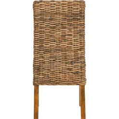Natural Rattan Wood Woven 2-Pc. Dining Chair Set-Kirkland's Home Sale