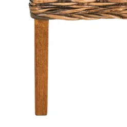 Natural Rattan Wood Woven 2-Pc. Dining Chair Set-Kirkland's Home Sale