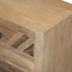 Natural Reclaimed Wood Diagonal Slats Nights D-Kirkland's Home Outlet