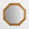 Natural Ribbed Frame Octagon Wall Mirror-Kirkland's Home Best