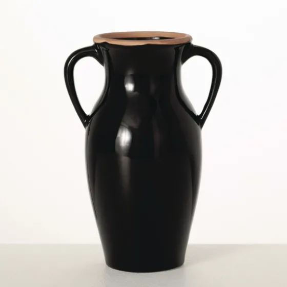 Natural Rimmed Onyx Urn Vase-Kirkland's Home Outlet