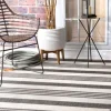 Natural Robin Stripe Outdoor Area Rug, 6X9-Kirkland's Home Hot