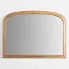 Natural Rounded Arch Wood Wall Mirror-Kirkland's Home New