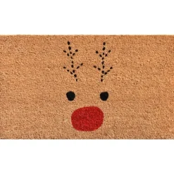 Natural Rudolph Coir And Vinyl Doormat, 29 In.-Kirkland's Home Cheap