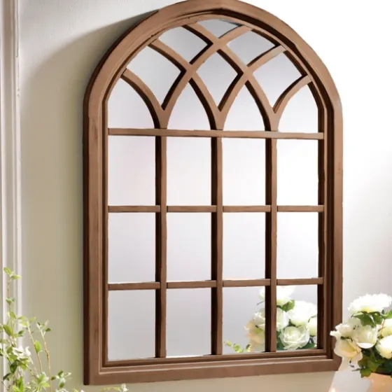 Natural Sadie Arch Mirror-Kirkland's Home Outlet