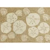 Natural Sand Dollar Outdoor Accent Rug-Kirkland's Home Online