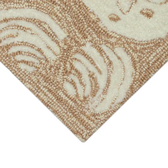 Natural Sand Dollar Outdoor Accent Rug-Kirkland's Home Online