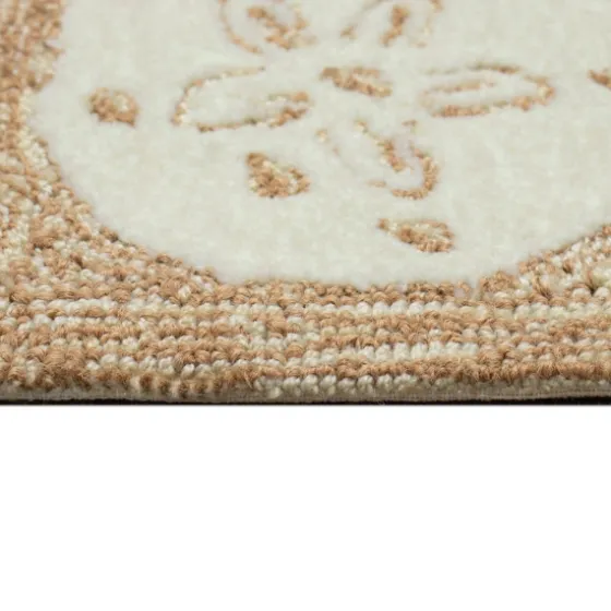 Natural Sand Dollar Outdoor Accent Rug-Kirkland's Home Online