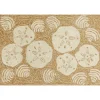 Natural Sand Dollar Outdoor Mat-Kirkland's Home New