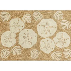 Natural Sand Dollar Outdoor Mat-Kirkland's Home New