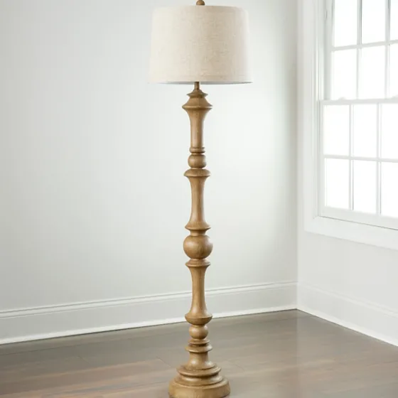 Natural Savannah Floor Lamp-Kirkland's Home Outlet