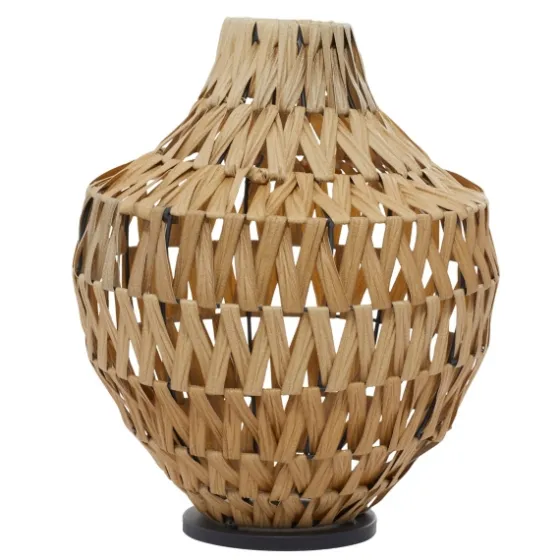 Natural Seagrass Tapered Neck Coastal Vase-Kirkland's Home Outlet