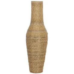Natural Seagrass Tapered Coastal Vase, 43 In.-Kirkland's Home Best