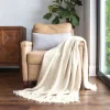 Natural Slubbed Yarn Throw-Kirkland's Home Store