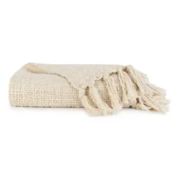 Natural Slubbed Yarn Throw-Kirkland's Home Store