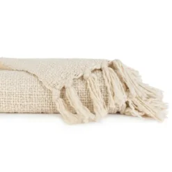 Natural Slubbed Yarn Throw-Kirkland's Home Store