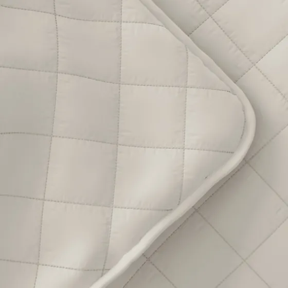 Natural Stitched Diamond 2-Pc. Twin Quilt Set-Kirkland's Home Store