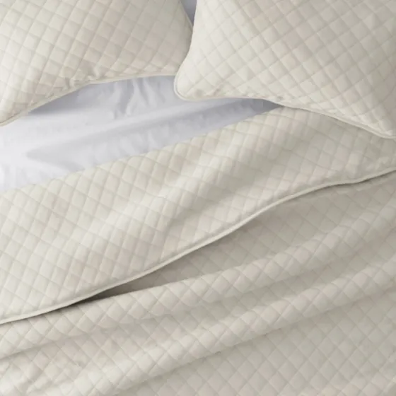 Natural Stitched Diamond 2-Pc. Twin Quilt Set-Kirkland's Home Store