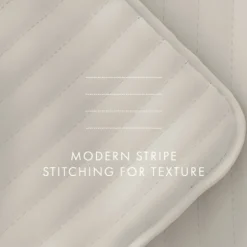 Natural Stitched Stripes 3-Pc. King Quilt Set-Kirkland's Home Cheap