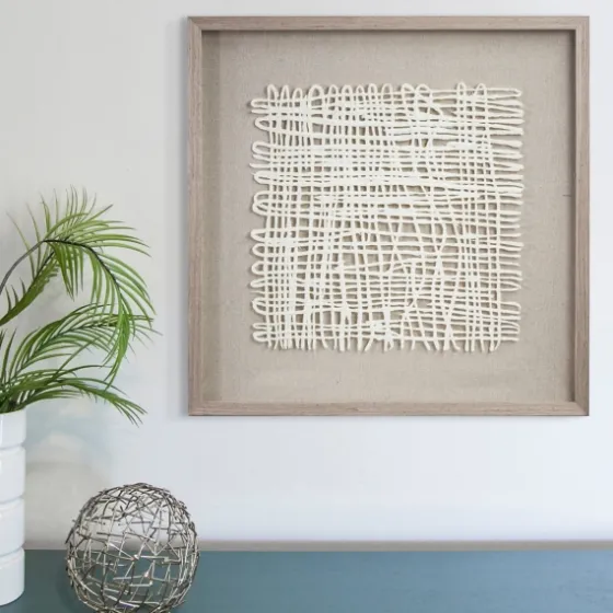 Natural String Art Wall Plaque-Kirkland's Home Flash Sale
