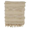 Natural Striped And Fringe Throw Blanket-Kirkland's Home Clearance