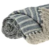 Natural Striped Woven Tassel Throw-Kirkland's Home Shop