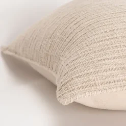 Natural Subtle Striped Oversized Pillow-Kirkland's Home Outlet