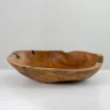 Natural Teak Wood Organic Bowl-Kirkland's Home Discount