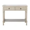 Natural Textured 2-Drawer Console Table-Kirkland's Home Fashion