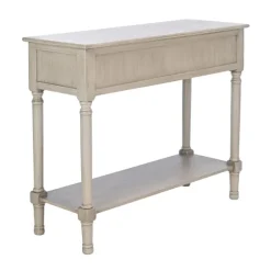 Natural Textured 2-Drawer Console Table-Kirkland's Home Fashion