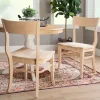 Natural Wave Frame Dining Chairs, Set Of 2-Kirkland's Home Clearance