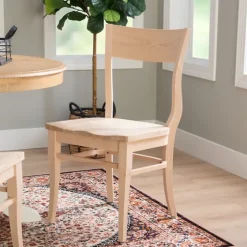 Natural Wave Frame Dining Chairs, Set Of 2-Kirkland's Home Clearance