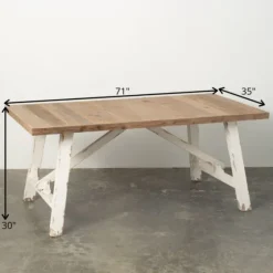 Natural Weathered Wood Dining Table-Kirkland's Home Best Sale