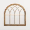 Natural Weathered Wood Window Arch Plaque-Kirkland's Home Flash Sale